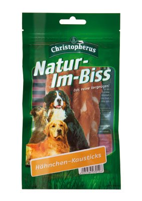 Allco Christopherus Hähnchenkausticks Kausnack 12x70g für Hunde von Allco