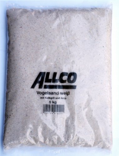 Allco Vogelsand - mit Anis und Kalkgrit 3 x 5 kg von Allco