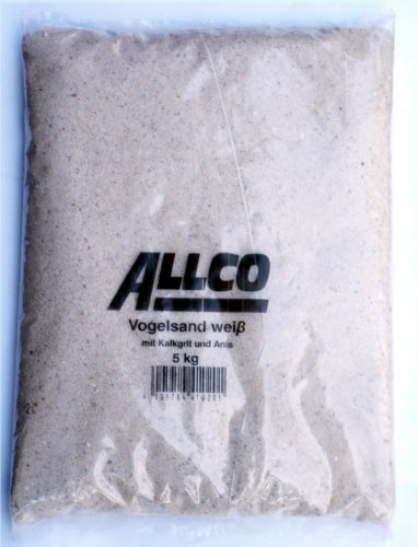 Allco Vogelsand - mit Anis und Kalkgrit 3 x 5 kg von Jlwiy