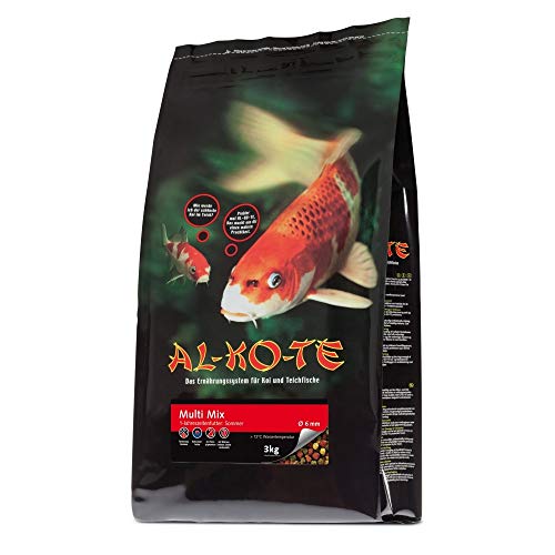 Fischfutter Teichfutter AL-KO-TE Multi-Mix 3 mm Pellets 3 kg High-Premium von Allco