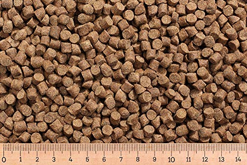 (Grundpreis 1,95 Euro/kg) - 25 kg Karpfenfutter AC 6,0 mm 30/7 - sinkend - Karpfen - Karpfenpellets von Aller Aqua