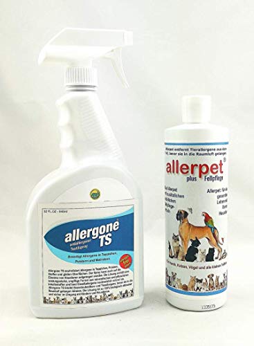 Allerpet Plus Fellpflege & Allergone Textilspray Kombipaket von Allerpet / Allergone