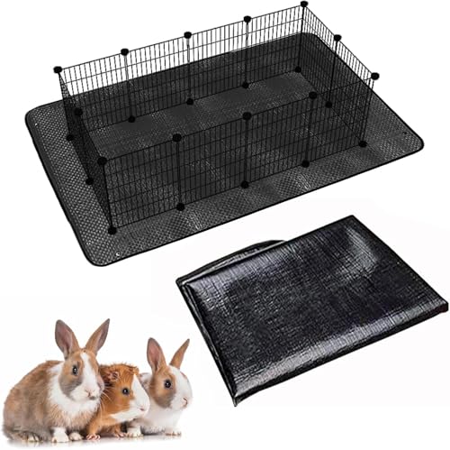 wasserdichte Haustier Laufgittermatte, 150 x 100 cm Pipipads Meerschweinchen für Meerschweinchenkäfig Plane Boden, Wiederverwendbare Basis für Kaninchen Frettchen und andere Kleintiere wasserdichte Haustier Laufgittermatte, 150 x 100 cm Pipipads Meerschweinchen für Meerschweinchenkäfig Plane Boden, Wiederverwendbare Basis für Kaninchen Frettchen und andere Kleintiere von Alleshelfer