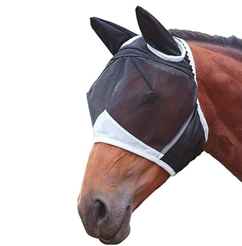 Fliegenschutzmaske für Steckenpferd, Mesh-Material Fliegenschutzmaske für Steckenpferd, Mesh-Material von Alleshelfer