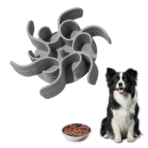 Slow Feeder Hundenapf, Anti-Schling Napf für Große Hunde, Reduziert Fressgeschwindigkeit Slow Feeder Hundenapf, Anti-Schling Napf für Große Hunde, Reduziert Fressgeschwindigkeit von Alleshelfer