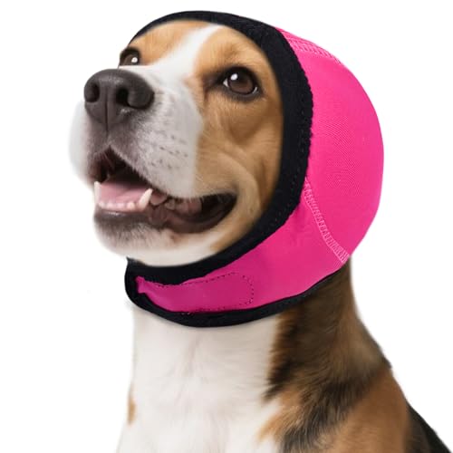 Beruhigender Hunde-Kapuzenpullover, Ohrenschützer, Geräuschschutz und Angstlinderung, kein Schütteln, Ohrwickel für Hunde, leises Ohrenschutz, Kopfband für Feuerwerk, Fellpflege, Schwimmen, Baden Beruhigender Hunde-Kapuzenpullover, Ohrenschützer, Geräuschschutz und Angstlinderung, kein Schütteln, Ohrwickel für Hunde, leises Ohrenschutz, Kopfband für Feuerwerk, Fellpflege, Schwimmen, Baden von Allroaring