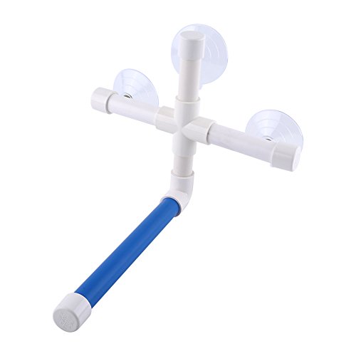Allsmart Sitzstange Zum Aufkleben für Wellensittichspielzeug, 22 X 17 X 3 Vogelsitzstangen, Wellensittich, Faltbarer Saugnapf, Fenster, Dusche, Badewanne, Wand, Pfotenschleifständer, Allsmart Sitzstange Zum Aufkleben für Wellensittichspielzeug, 22 X 17 X 3 Vogelsitzstangen, Wellensittich, Faltbarer Saugnapf, Fenster, Dusche, Badewanne, Wand, Pfotenschleifständer, von Allsmart