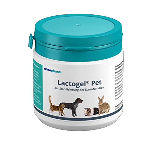 almapharm Lactogel pet | 100g | Diätergänzungsfuttermittel für Tiere | Kann dabei helfen Magen- und Darmbeschwerden zu verringern | Zur Unterstützung des Magen- und Darmtraktes von almapharm
