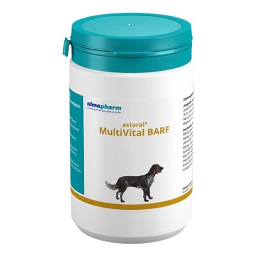 almapharm MultiVital Barf | 250 g | Ergänzungsfuttermittel für Hunde | Enthält Magnesium sowie wichtige Spurenelemente und Vitamine von almapharm