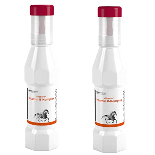 almapharm allequin Vitamin B Komplex für Pferde - Doppelpack - 2 x 300ml von almapharm