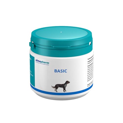 almapharm astoral Basic | 250 g | Ergänzungsfuttermittel für Hunde | Bedarfsgerecht abgestimmte Mikronährstoff-Supplementierung | Enthält die Vitamine A, B, D, E und C von almapharm