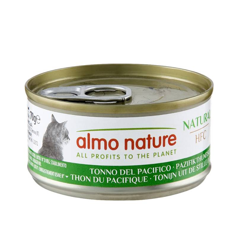 12 + 6 gratis! 18 x 70 g Almo Nature HFC - Natural Pazifikthunfisch von Almo Nature 70g