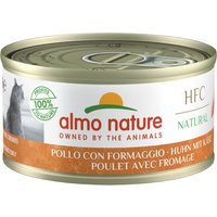 Almo Nature HFC Natural 6 x 70 g - Huhn mit Käse von Almo Nature 70g
