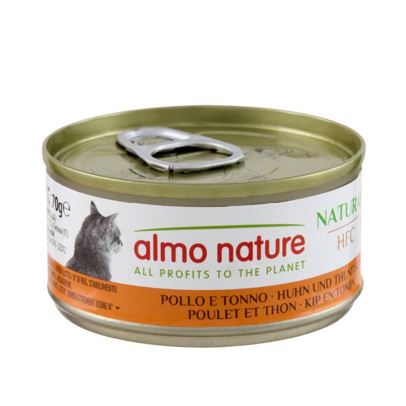 Almo Nature HFC Natural 6 x 70 g - Huhn & Thunfisch von Almo Nature 70g