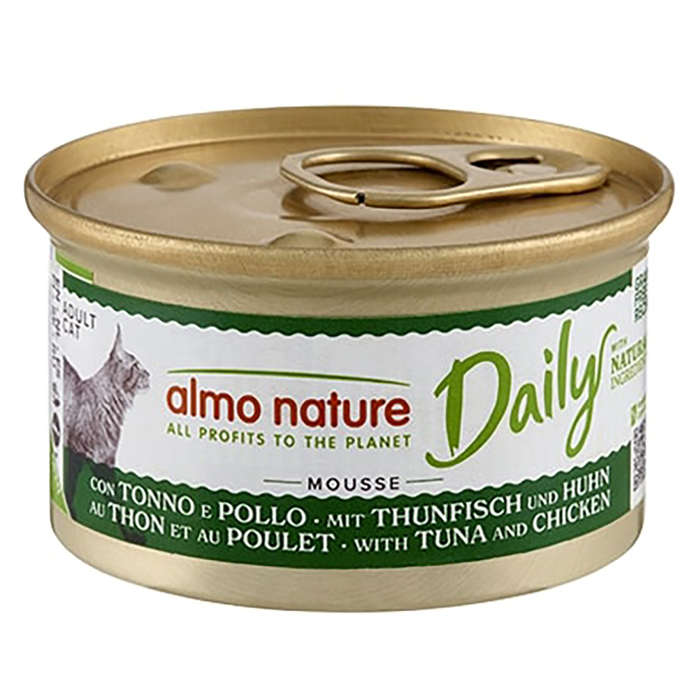 Almo Nature Daily Menu 6 x 85 g - Mousse mit Thunfisch und Huhn von Almo Nature Daily