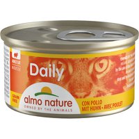 Probierpaket Almo Nature Daily Menu 6 x 85 g - Mousse Huhn-Mix (2 Sorten gemischt) von Almo Nature Daily