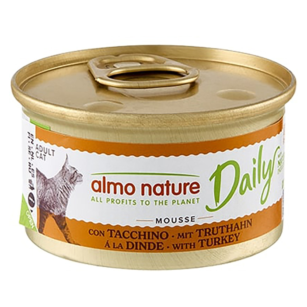 Sparpaket Almo Nature Daily Menu 24 x 85 g - Mousse mit Truthahn Sparpaket Almo Nature Daily Menu 24 x 85 g - Mousse mit Truthahn von Almo Nature Daily