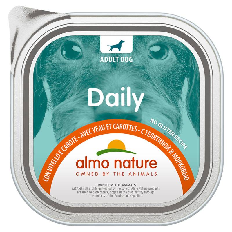 Almo Nature Daily 9 x 300 g - mit Kalb und Karotten von Almo Nature Daily