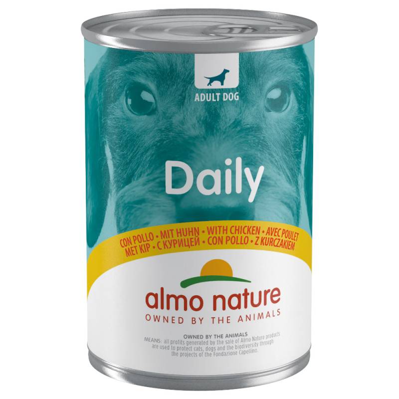 Almo Nature Daily Dog 6 x 400 g - Huhn von Almo Nature Daily