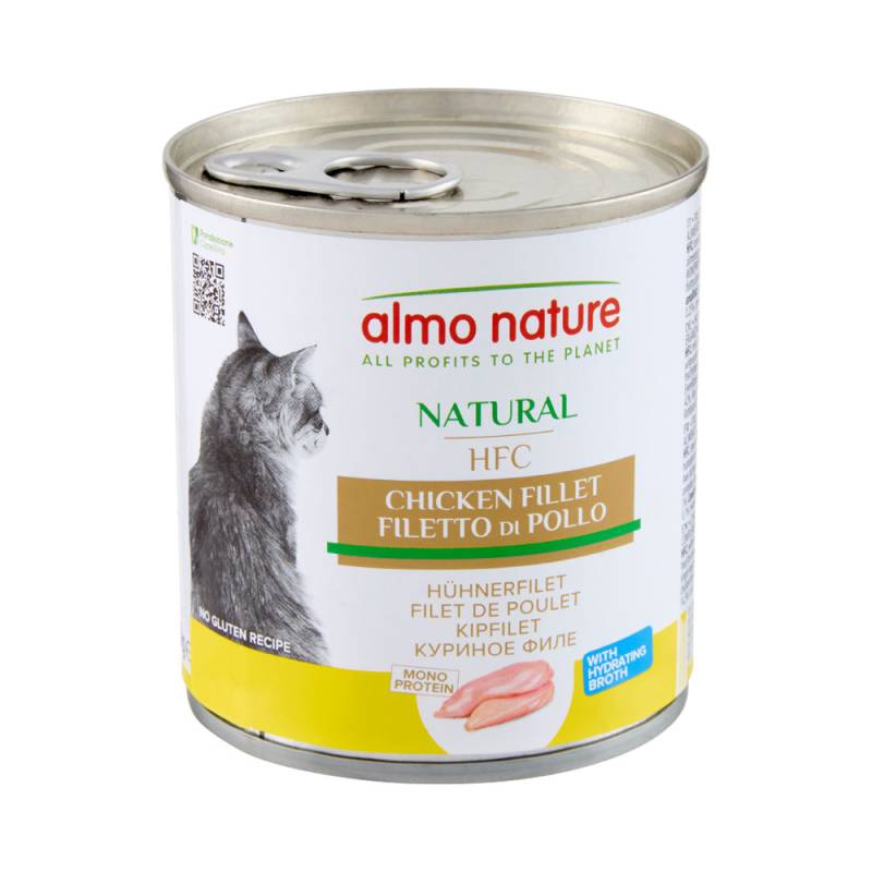 6 x 280 g Almo Nature HFC Natural zum Sonderpreis! - Hühnerfilet von Almo Nature HFC