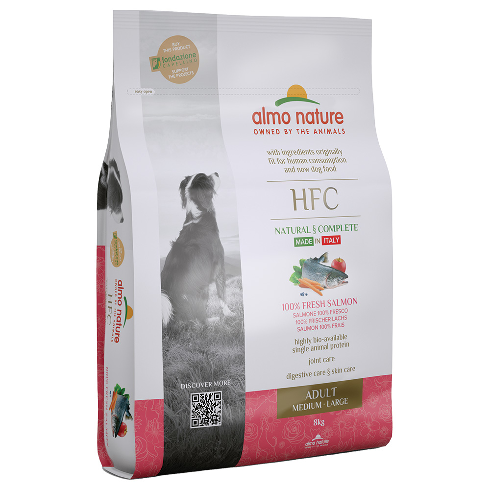 Almo Nature HFC Adult Hund M-L Lachs - Sparpaket: 2 x 8 kg Almo Nature HFC Adult Hund M-L Lachs - Sparpaket: 2 x 8 kg von Almo Nature HFC
