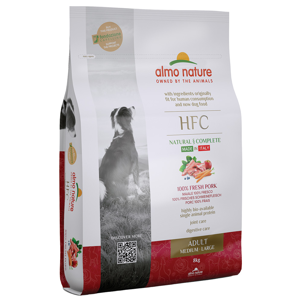 Almo Nature HFC Adult Hund M-L Schweinefleisch - Sparpaket: 2 x 8 kg Almo Nature HFC Adult Hund M-L Schweinefleisch - Sparpaket: 2 x 8 kg von Almo Nature HFC