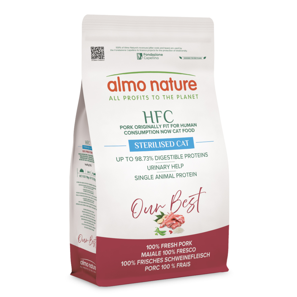 Almo Nature HFC Adult Sterilized Schwein - 1,2 kg Almo Nature HFC Adult Sterilized Schwein - 1,2 kg von Almo Nature HFC