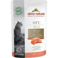 Almo Nature HFC Jelly Pouch 6 x 55 g - Lachsfilet von Almo Nature HFC