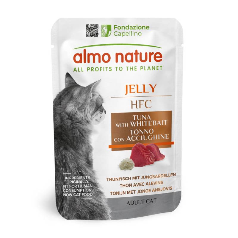 Almo Nature HFC Jelly Pouch 6 x 55 g - Thunfisch mit Jungsardellen von Almo Nature HFC