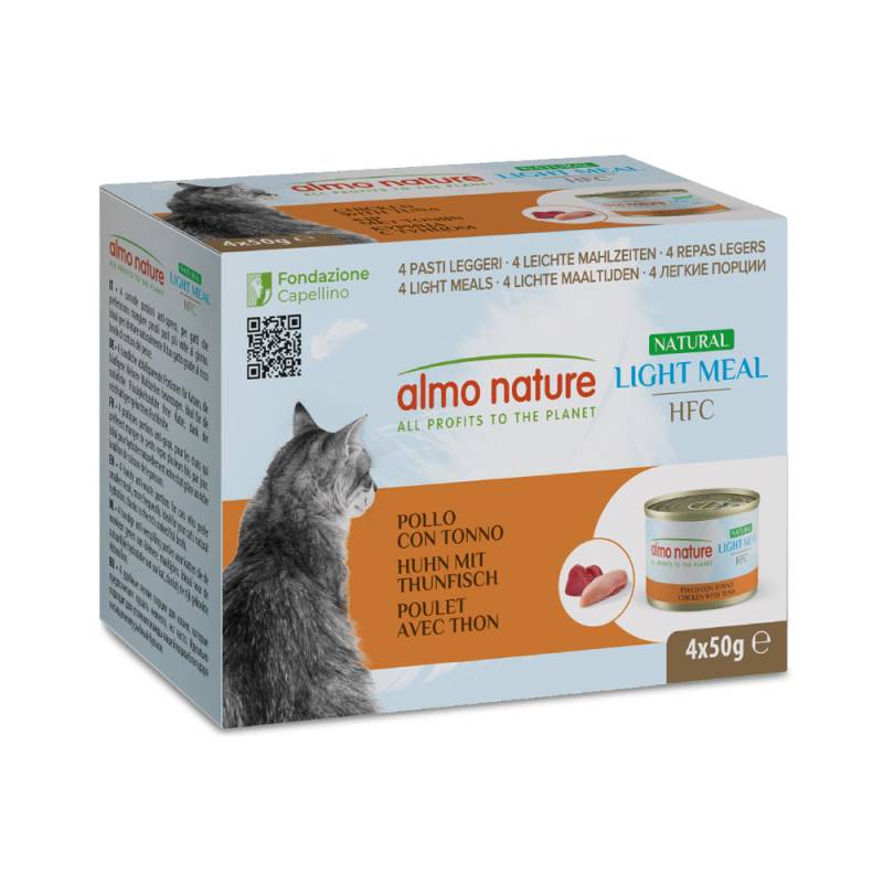 Almo Nature HFC Natural Light 4 x 50 g - Huhn und Thunfisch von Almo Nature HFC