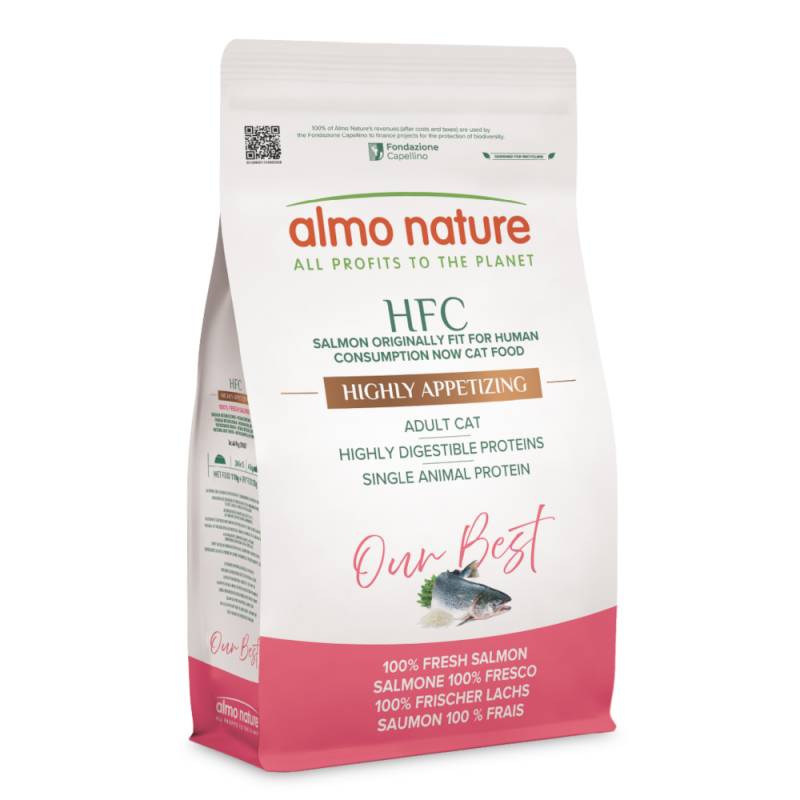 Almo Nature HFC Our Best Highly Appetizing Salmon - Sparpaket: 2 x 1,2 kg Almo Nature HFC Our Best Highly Appetizing Salmon - Sparpaket: 2 x 1,2 kg von Almo Nature HFC