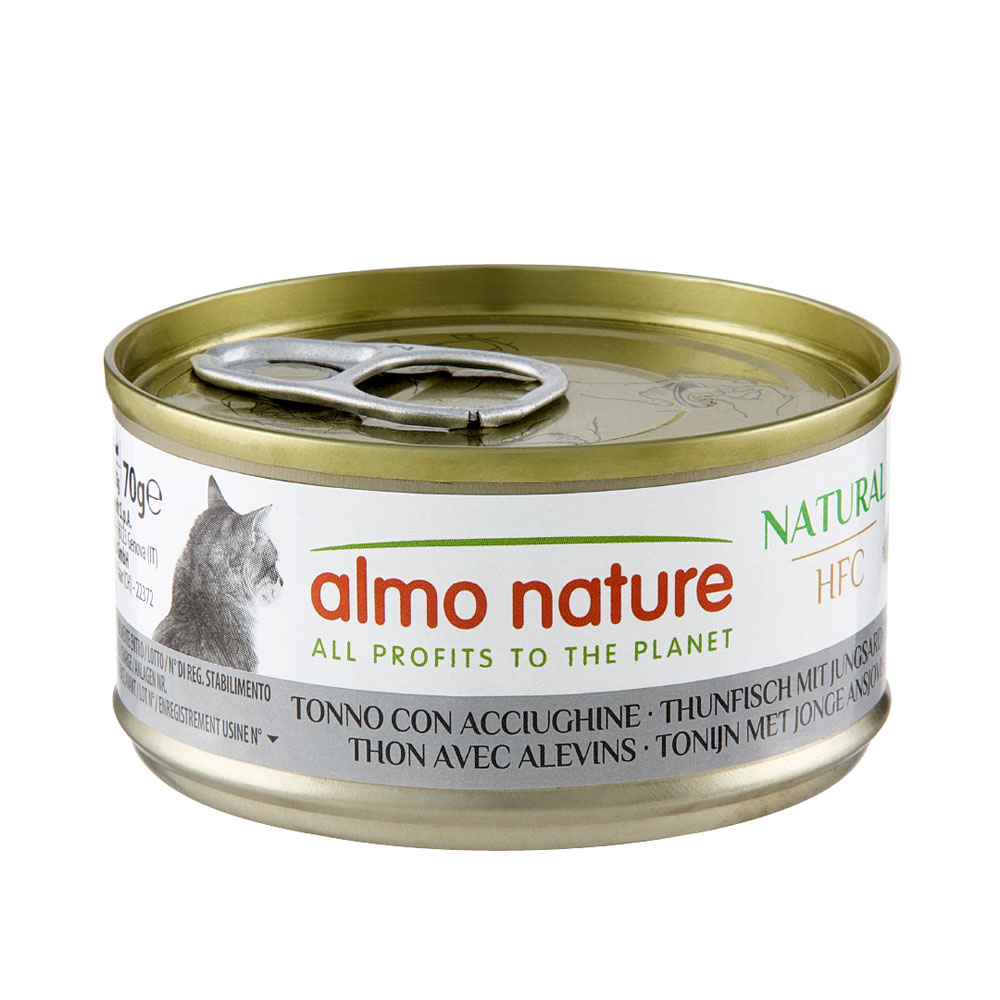 Sparpaket Almo Nature 24 x 70 g - HFC Natural Thunfisch & Jungsardelle Sparpaket Almo Nature 24 x 70 g - HFC Natural Thunfisch & Jungsardelle von Almo Nature 70g