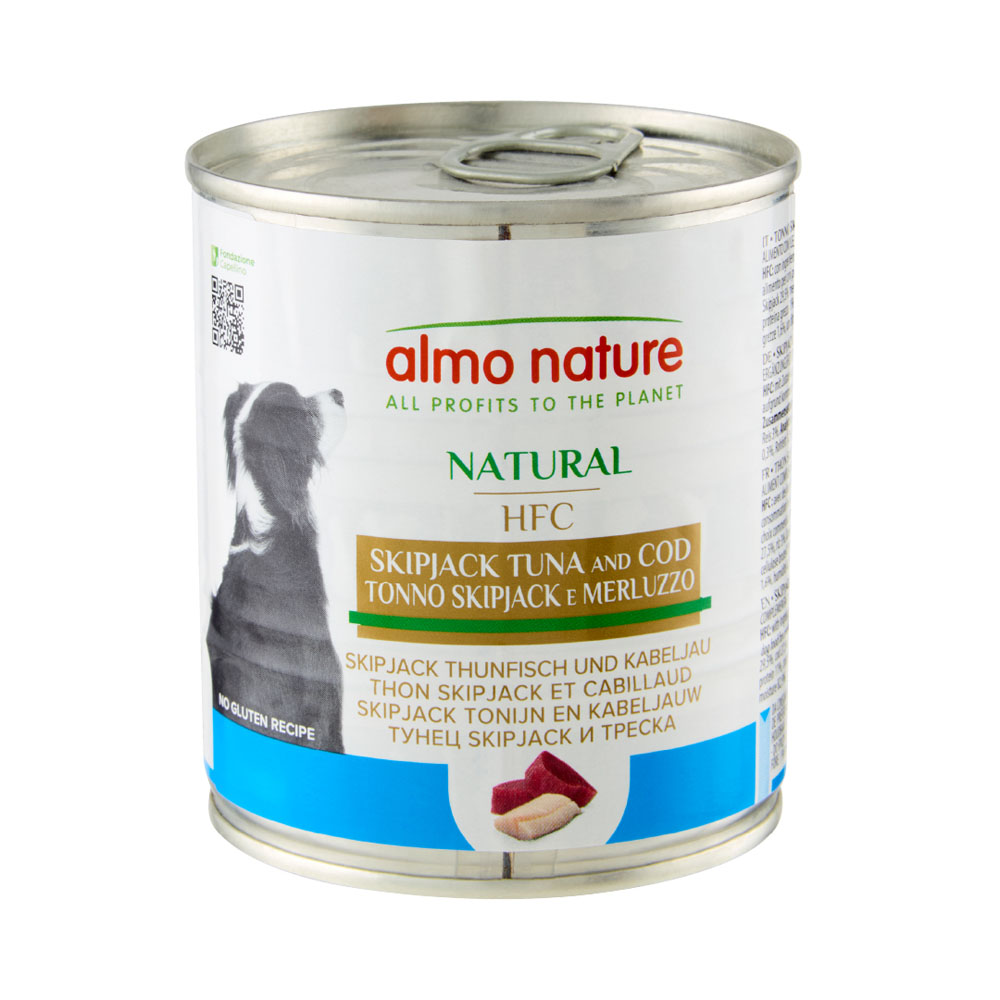Sparpaket Almo Nature HFC 24 x  280 g / 290 g - Skip Jack Thunfisch und Kabeljau (290 g) von Almo Nature HFC
