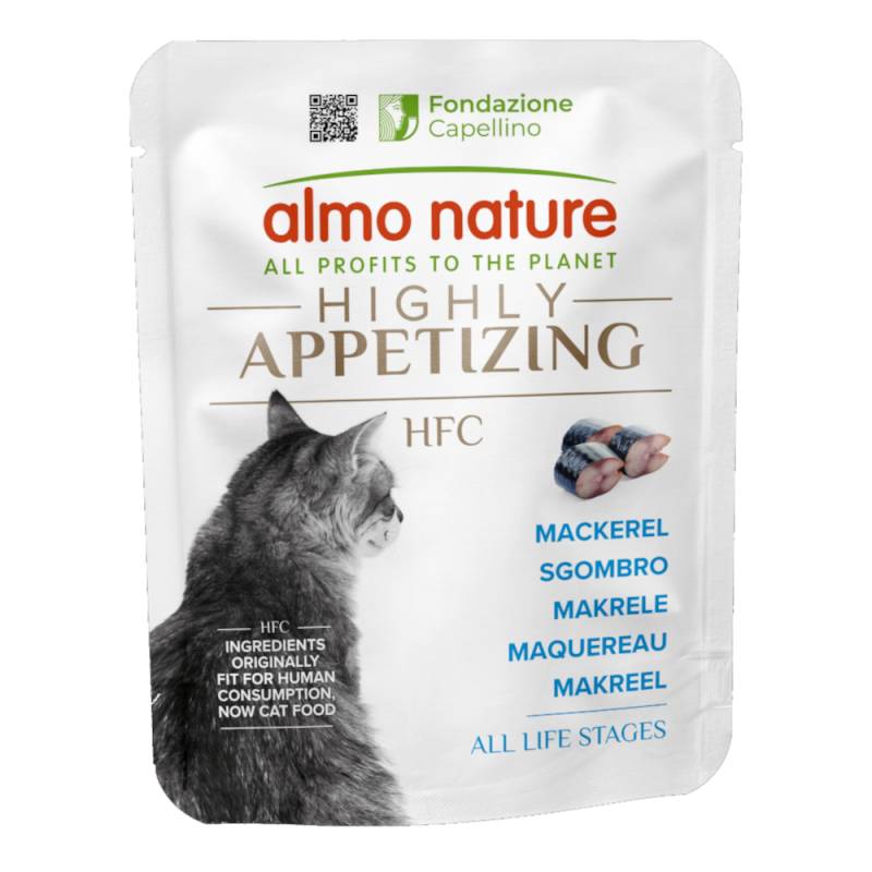 Sparpaket Almo Nature HFC Highly Appetizing 24 x 50 g - Makrele Sparpaket Almo Nature HFC Highly Appetizing 24 x 50 g - Makrele von Almo Nature HFC