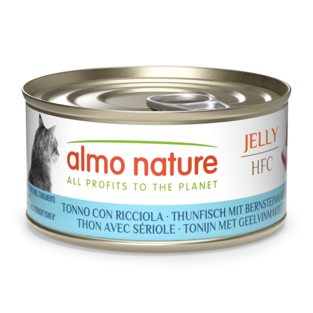 Sparpaket Almo Nature HFC Jelly 24 x 70 g - Thunfisch mit Bernsteinmakrele von Almo Nature HFC