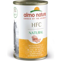 Sparpaket Almo Nature HFC Natural 12 x 140 g - Hühnerbrust von Almo Nature HFC