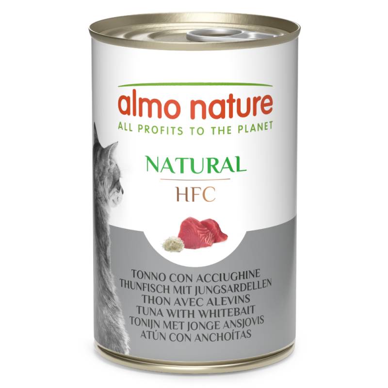 Sparpaket Almo Nature HFC Natural 24 x 140 g - Thunfisch mit Jungsardellen von Almo Nature HFC