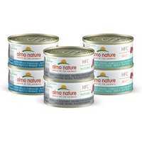 Sparpaket Almo Nature HFC Natural 24 x 70 g - Thunfisch Mix (3 Sorten gemischt) von Almo Nature HFC