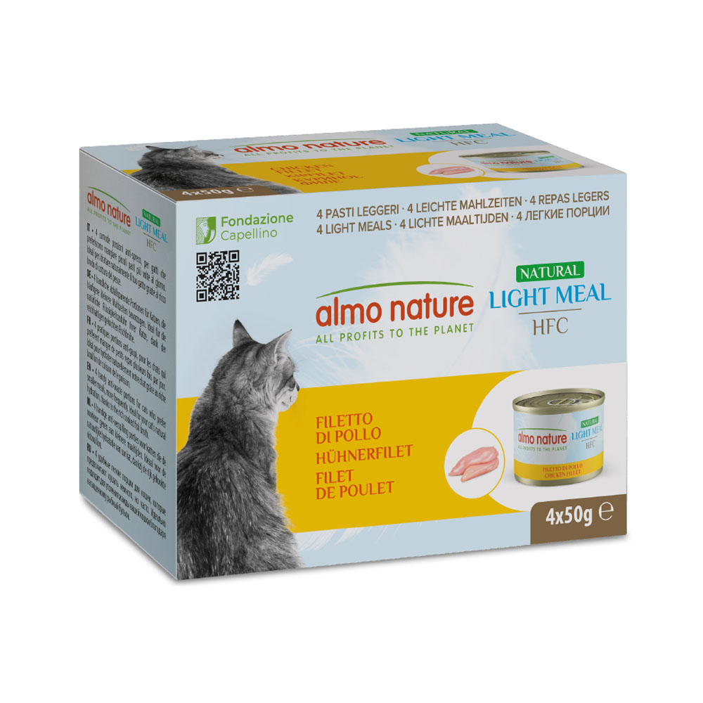 Sparpaket Almo Nature HFC Natural Light 24 x 50 g - Hühnerfilet Sparpaket Almo Nature HFC Natural Light 24 x 50 g - Hühnerfilet von Almo Nature HFC