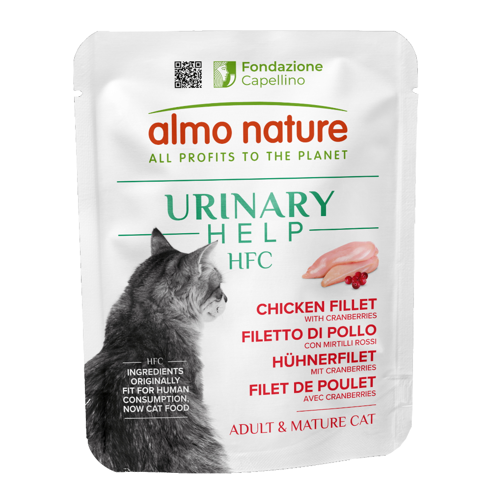 Sparpaket Almo Nature HFC Urinary Help 24 x 50 g - Hühnerfilet mit Cranberrys von Almo Nature HFC