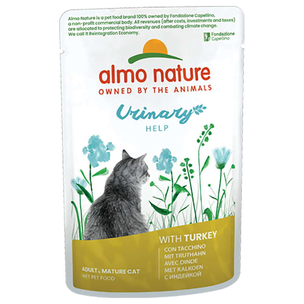 12 + 6 gratis! 18 x 70 g Almo Nature Holistic - Urinary Help Truthahn 12 + 6 gratis! 18 x 70 g Almo Nature Holistic - Urinary Help Truthahn von Almo Nature Holistic