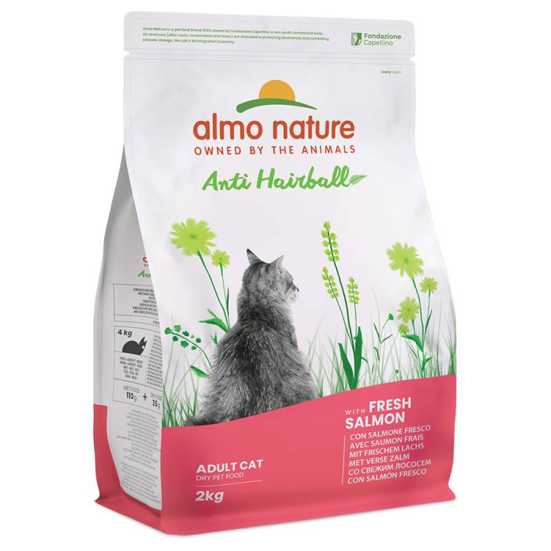 Almo Nature Anti Hairball mit Lachs - 2 kg von Almo Nature Holistic