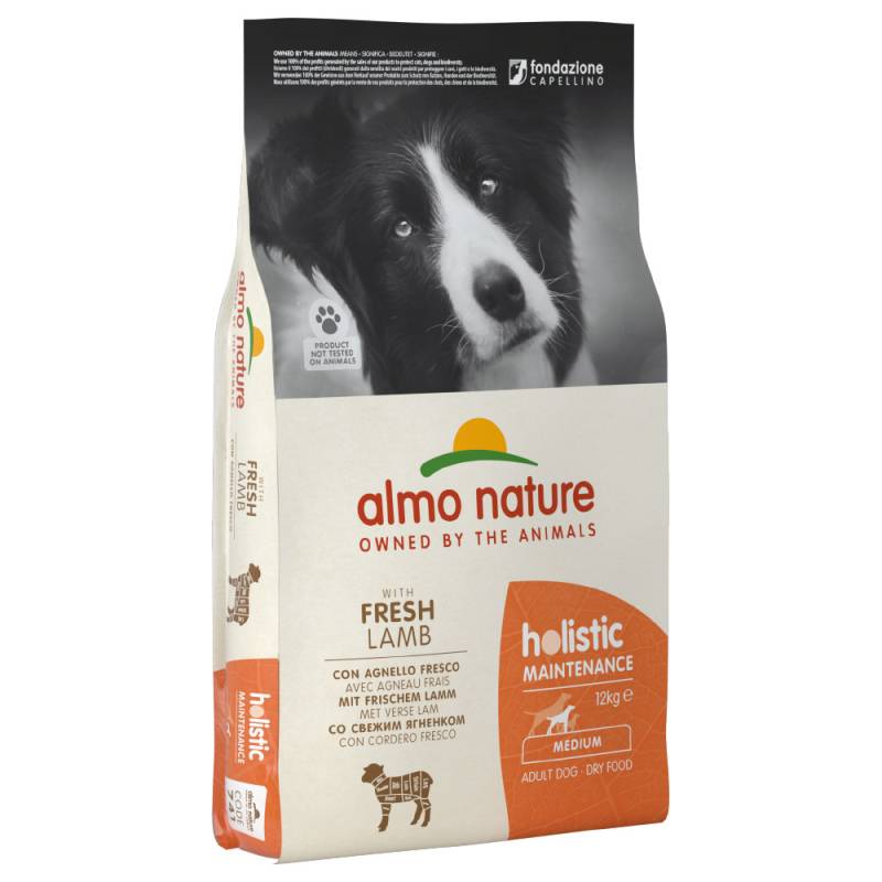 Almo Nature Holistic Adult Lamm & Reis Medium - 12 kg von Almo Nature Holistic