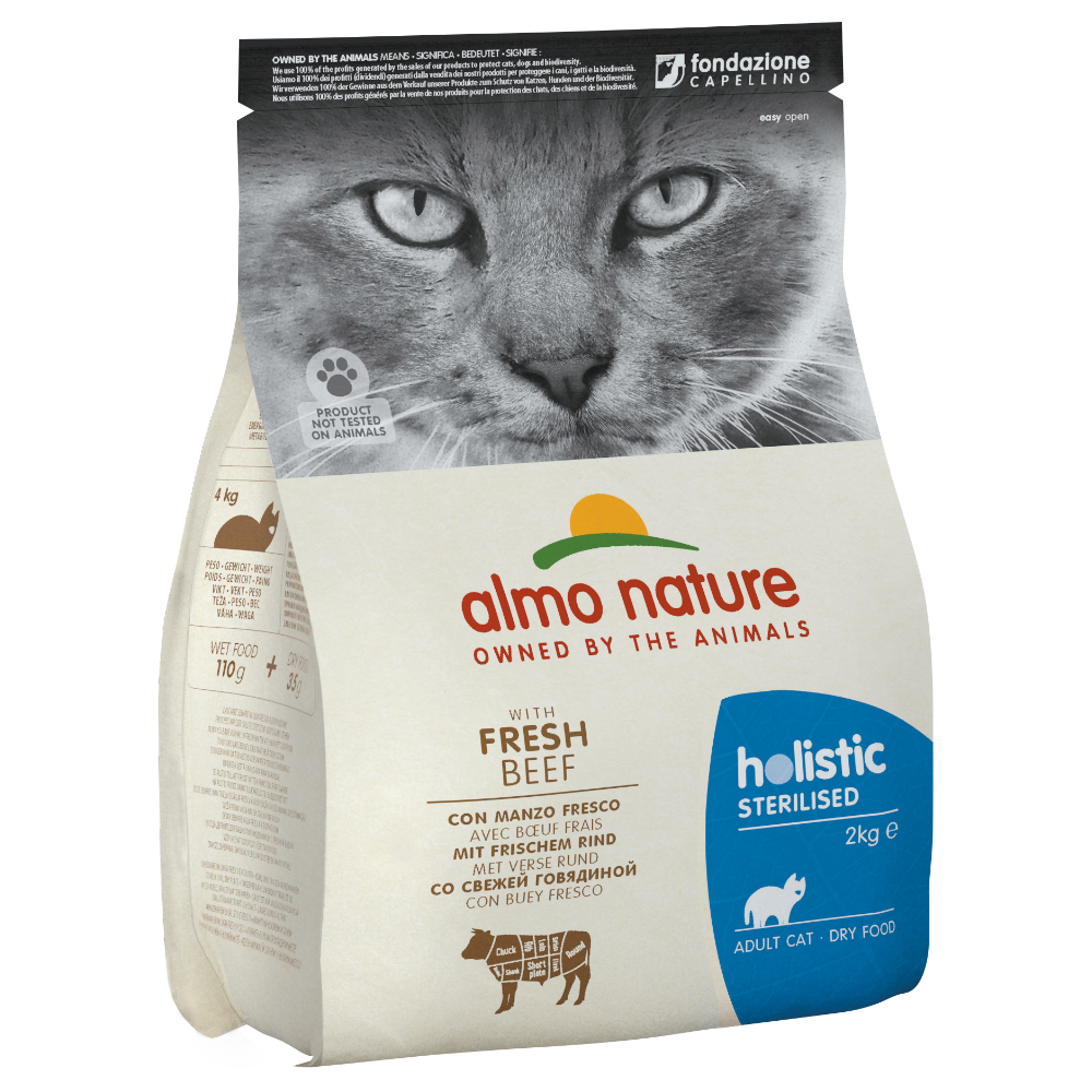 Almo Nature Holistic Sterilised Rind & Reis - 2 kg von Almo Nature Holistic