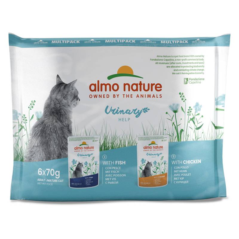 Almo Nature Holistic Urinary Help 24 x 70 g Fisch & Huhn von Almo Nature Holistic