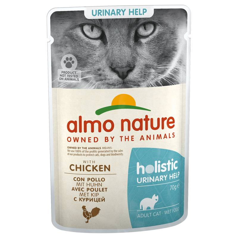 Almo Nature Holistic Urinary Help 24 x 70 g Huhn von Almo Nature Holistic