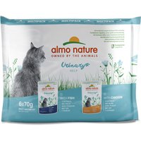 Almo Nature Holistic Urinary Help - 24 x 70 g Mix (Fisch, Huhn) von Almo Nature Holistic
