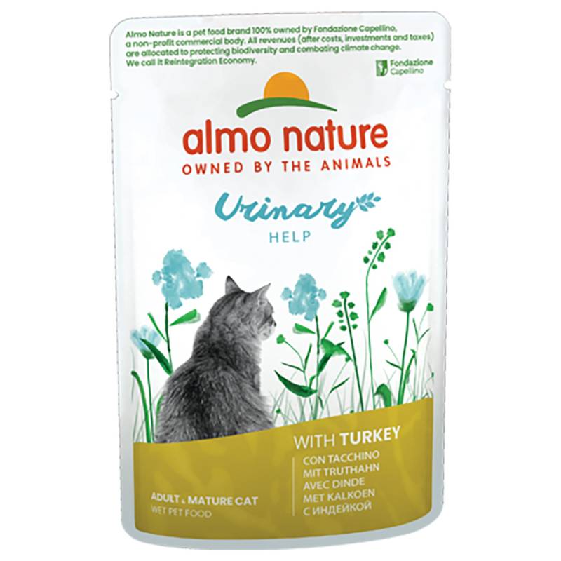 Almo Nature Holistic Urinary Help - 6 x 70 g Truthahn von Almo Nature Holistic