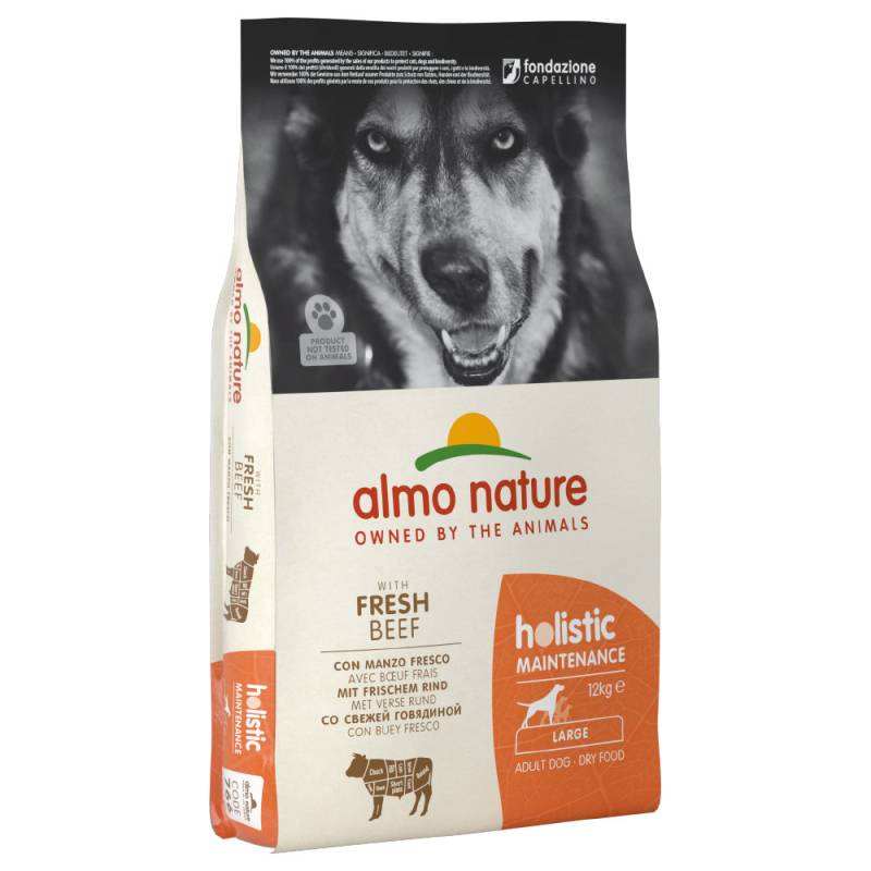 Sparpaket Almo Nature Holistic 2 x 12 kg - Adult Rind & Reis Large von Almo Nature Holistic