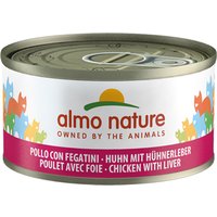 Almo Nature 6 x 70 g - Huhn & Leber von Almo Nature 70g